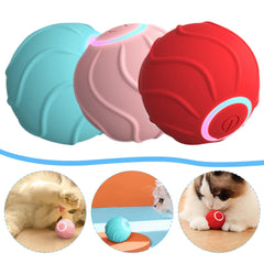 Interactive Motion Activated Rolling Ball Dog Toy