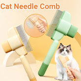 Self-cleaning Pet Flea Comb Grooming Brush