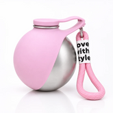 Pet Water Bottle With Bowl