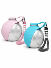 Pet Water Bottle With Bowl