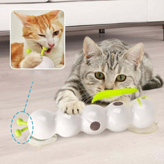 Smart Motion Cat Toy with Worm Design