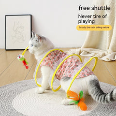 Self-play Cat Hunting Spiral Tunnel Toy