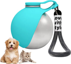 Pet Water Bottle With Bowl